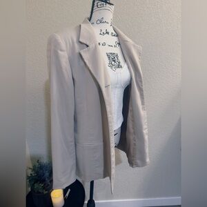 90’s Vintage Style Jessica Holbrook Cream Blazer- Size 14 or XL